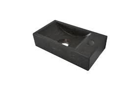 HARDSTENEN FONTEIN RECHTS KRAANGAT 40 X23 X10