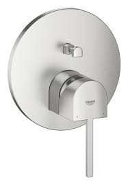GROHE PLUS  EENGREEPSMENGKRAAN INBOUW MET OMSTELLER VOOR BAD OF DOUCHE supersteel
