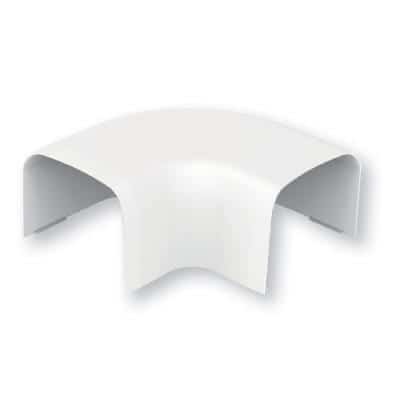 AIRCO KABELGOOT PLATTE BOCHT 90x65 WHITE