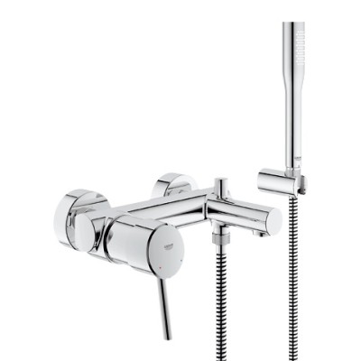 GROHE CONCETTO BADMENGKRAAN COMPLEET CHR. + EUPHORIA handsproeier
