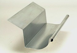 GOOT ZINK KWART ROND + STAART 285 0.8MM 4M
