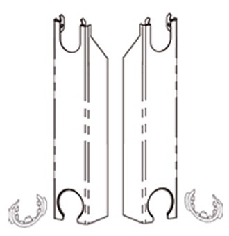 STELRAD DECOSET / ZIJPANEEL T21 H400