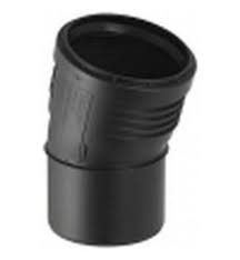 COUDE ZWART PPC 90MM 15° MF