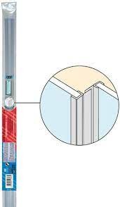 GEB. DOUCHEDEUR DICHTING UNIVERSEEL 1.95m  5-8mm voor SCHUIFDEUR!!!