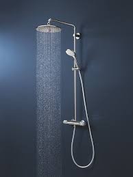 GROHE EUPHORIA SHOWERPIPE 260 * THERMOST CHR  handd 3str regelbaar in hoogte