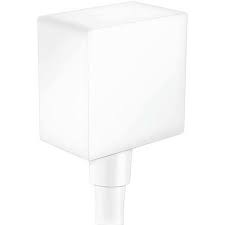 HANS GROHE FIXFIT SQUARE AANSLUITBOCHT UITV.WIT