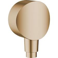 HANS GROHE FIXFIT S AANSLUITBOCHT ZONDER TERUGSLAGKLEP 1/2" BRUSHED BRONZE