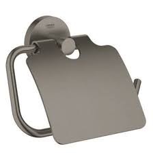 GROHE ESSENTIALS WC ROLHOUDER BRUSHED HARD GRAPHITE