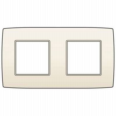 NIKO AFDEKPLAAT DUBBEL HORIZONTAAL CREME