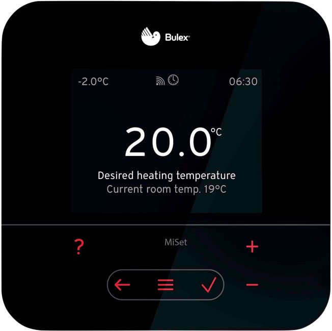 BULEX THERMOSTAAT MISET RADIO  DRAADLOOS RF