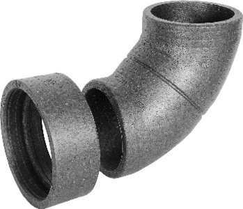 BEG PROFI AIR ISOPIPE COUDE 90°  160 MM -190 MM