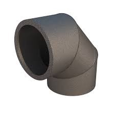 UBBINK GEISOLEERDE AERFOAM M/M COUDE 160/190-90°