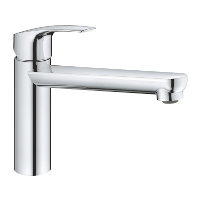 GROHE EUROSMART KEUKENMENGKRAAN CHROOM MIDDENHOGE UITLOOP