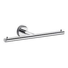 INDA GEALUNA TOILETROLHOUDER - DUBBEL UITV.RVS