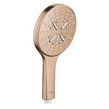 GROHE HANDDOUCHE SMARTACTIVE 130R 3JET 9.5L/min UITV.BRUSHED WARM SUNSET