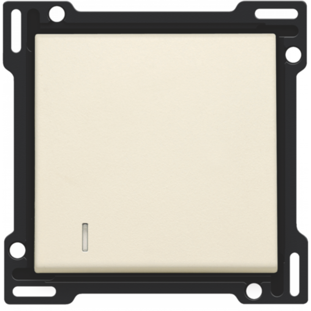 NIKO TOETS ENKEL -  SCHAKELKNOP - CREME