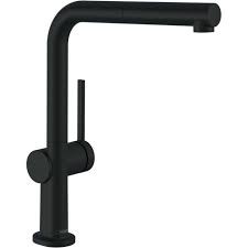 HANS GROHE TALIS M 54 KEUKENKRAAN + UITTREKB. VUISTDOUCHE MAT ZWART