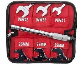 ROTHENBERGER DRAAIMOMENTSTEEKSLEUTELSET 17-22-24-26-27-29MM