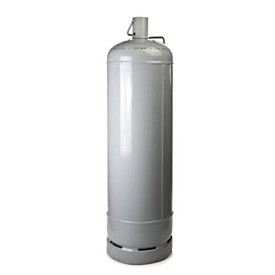 GASFLES 46.5KG PROPAAN WIT POLL 112lIT.