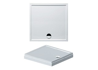 RIHO DOUCHE DAVOS 90 X 90 WIT + POTEN + PLINT