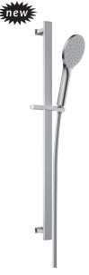 PAFFONI DOUCHEBAAR SOFIA CHR. 90CM VERSTELBAAR