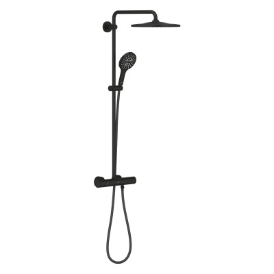 GROHE DOUCHESYSTEEM SMART ACTIVE UITV.PHANTON BLACK