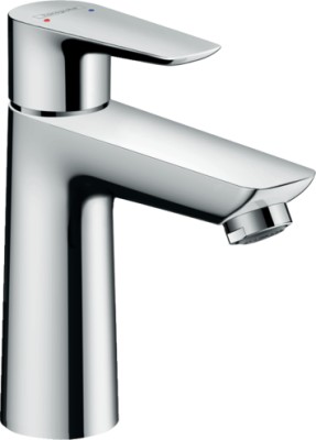 HANS GROHE TALIS E 110  LAVABO MENGKRAAN CHR. MET PUSCH OPEN 