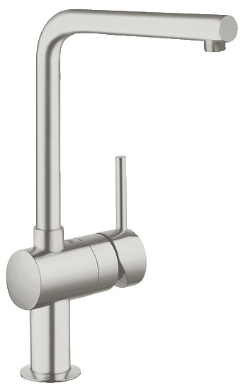 GROHE MINTA KEUKENKRAAN L-UITLOOP SUPERSTEEL