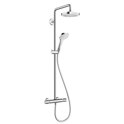 HANS GROHE SHOWERPIPE CROMA SELECT E180 2JET ECOSMART CHR.
