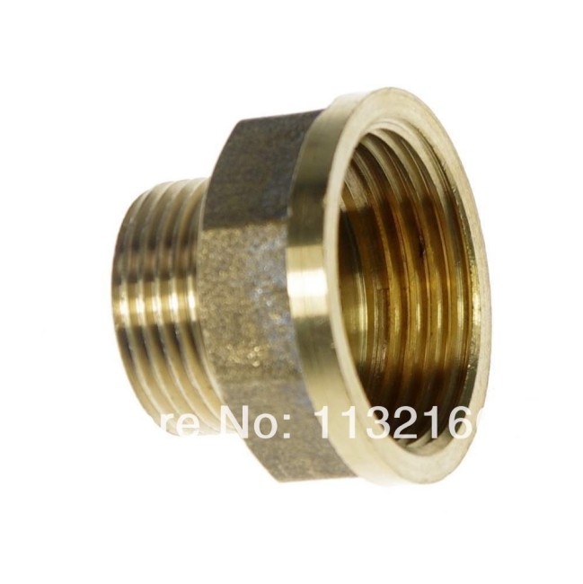 REDUCTIE FM 3/8F 1/4 BRONS