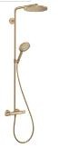 HANS GROHE SHOWERPIPE RAINDANCE SELECT S240 1JET DIA. 24 CM BRUSHED BRONZE