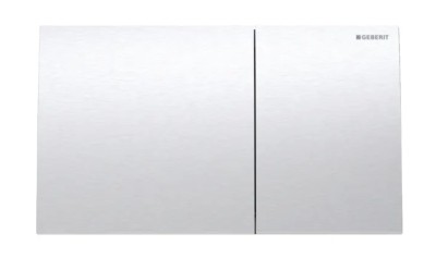 GEBERIT DUWPLAAT SIGMA 70 UITV.RVS GEBORSTELD