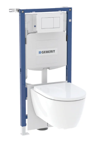 GEBERIT SYSTEMFIX WC-SET/PACK ICON+SIGMA+ ISOLATIE+ZIT SOFT CL QUICK RELAES