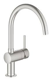 GROHE MINTA KEUKENKRAAN MET GEBOGEN U-UITLOOP UITV.SUPERSTEEL