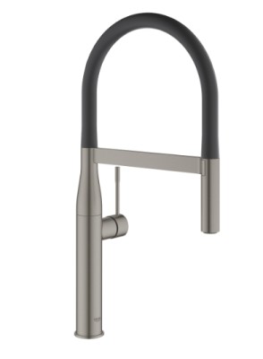 GROHE ESSENCE KEUKENKRAAN BRUSHED HARD GRAFITE MET 