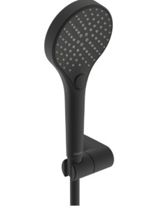 HANSA VIVA HANDDOUCHESET MAT ZWART