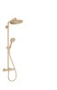 HANS GROHE SHOWERPIPE SELECT S 280 1JETUITV BRUSHED BRONZE