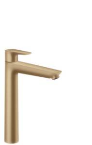 HANS GROHE TALIS SELECT E LAVABO EENGREEPSMENGKRAAN VERHOOGD 240 UITV BRUSHED BRONZE