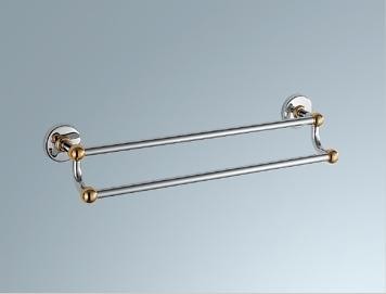 INDA GLOBE DUB.HANDDOEKBAAR CHROOM/DORE 60 CM REF. A2519C CD ///