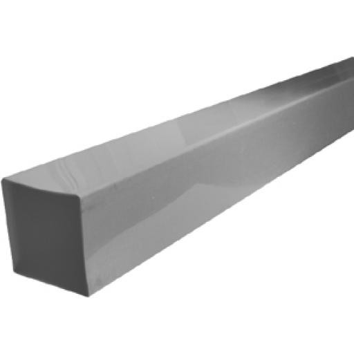 BUIS GRIJS REGEN 100MM VIERKANT 4M