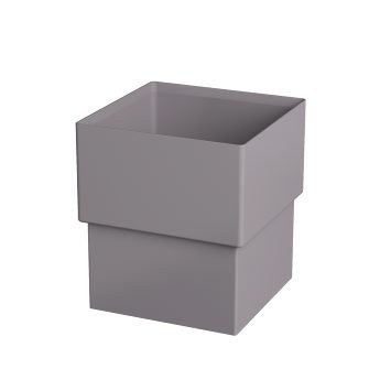 MOF MF SPIE 80MM VIERKANT GRIJS REGEN