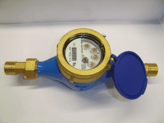 WATERTELLER 3/4 BLAUW 190MM GEKEURD +ATTEST+RACC