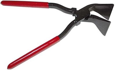 ERDI ZINKPLOOITANG 160MM ZWART
