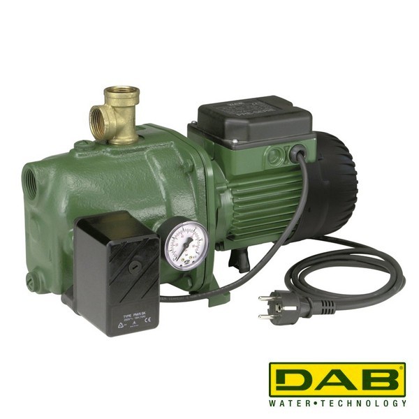 DAB JETPOMP 102 + MANO + DRUKSCHAKELAAR