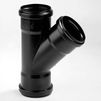 T-STUK ZWART PPC 40MM 45° FFF