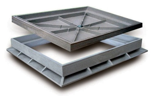 NICOLL INSPECTIEPUT DEKSEL V.TEGELS 400MM