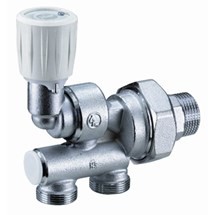 GIACOMINI KRAAN EEN/TWEEPIJPS 1PUNT 3/4 18AA 50MM ROOD