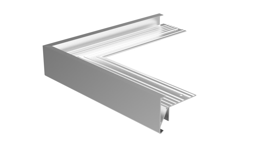 DAKRANDPROFIEL BUITENHOEK 62/60 ALUMINIUM