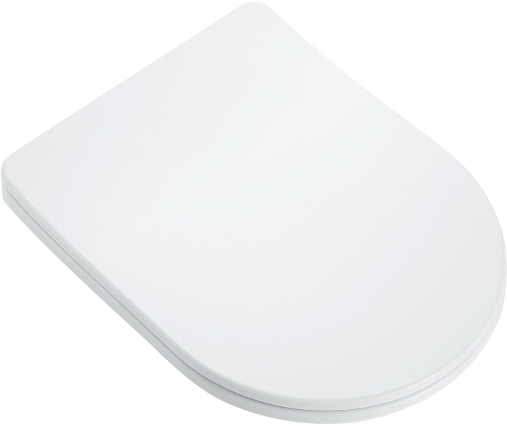 FJORD WC ZITTING WIT SOFT QUICKSET INOX