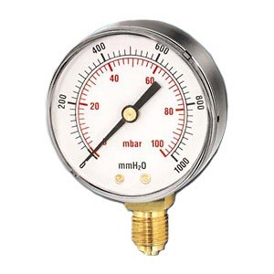 EURO MANOMETER 0/25BAR R1/4 CLYGERINE